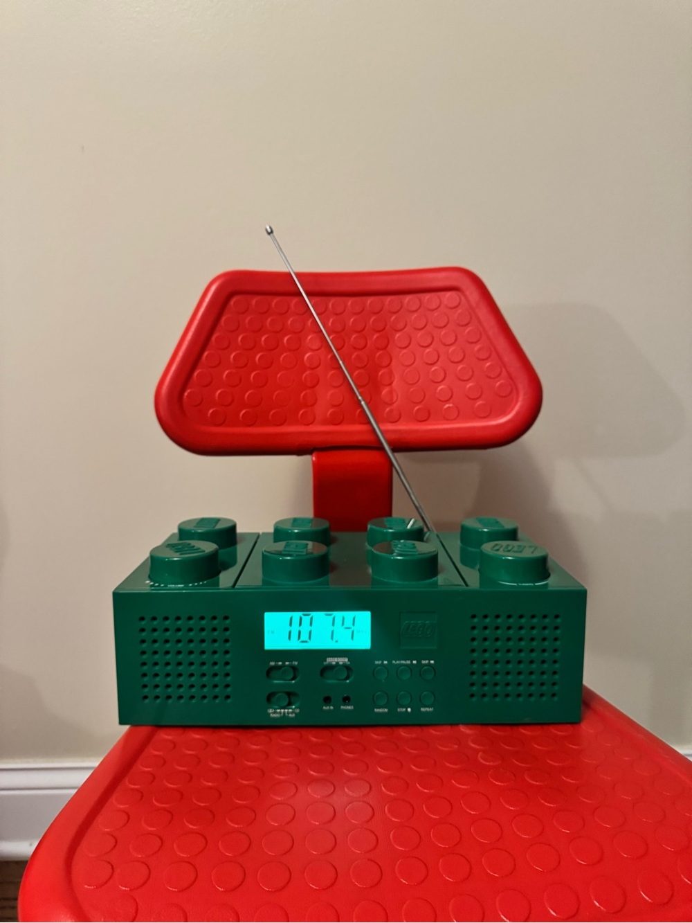 Lego Green Brick Radio CD Player